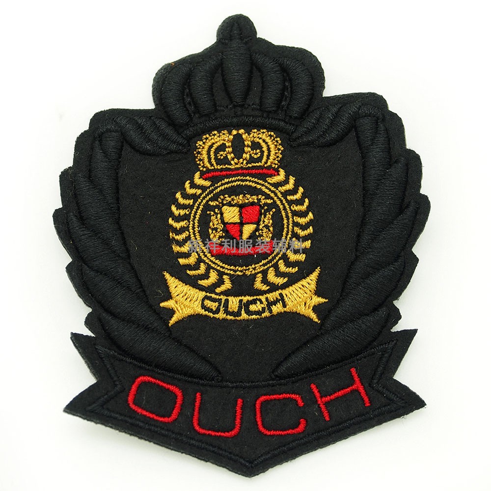 服装91视频最新网址刺绣臂章 徽章背胶魔术贴LOGO袖章 电脑绣花章仔批发